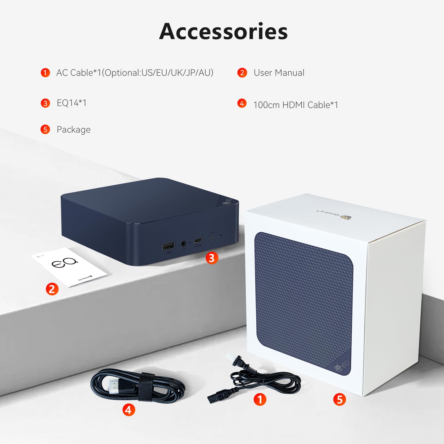 Beelink Mini PC, EQ12 Mini Computers Alder Lake N100(up to 3.4GHz