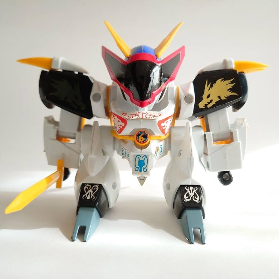 Amazon.co.jp: 魔神英雄伝ワタル 可変構造 龍王丸 当時物 GURYQOKU