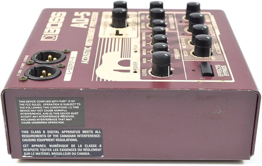 Amazon.co.jp: BOSS / AD-5 Acoustic Instrument Processor [Acoustic