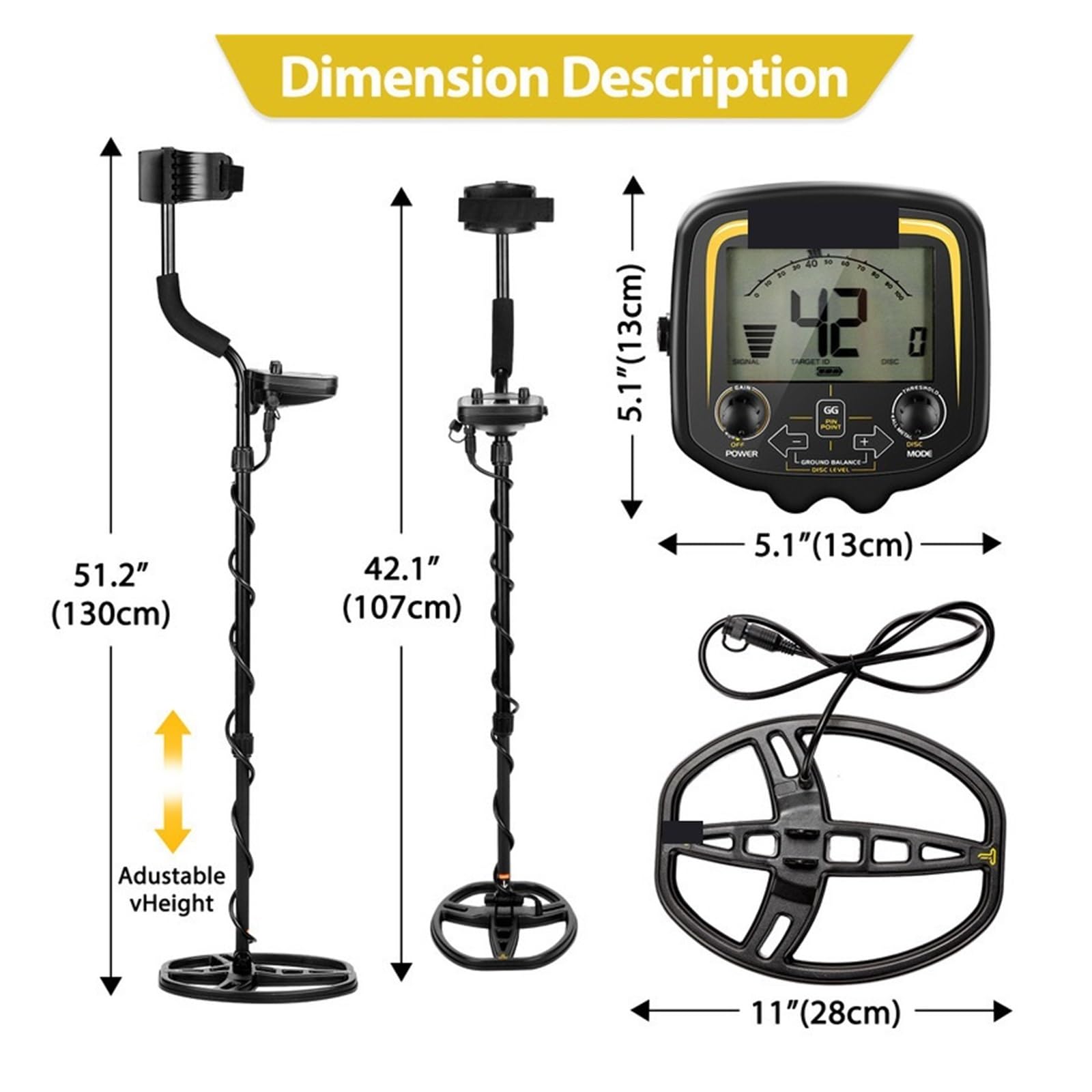 Amazon.com: EliteBloom Metal Detector for Adults, Underground