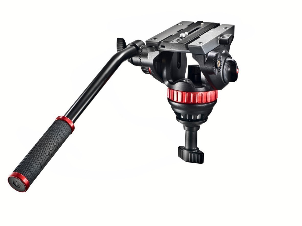 Amazon | Manfrotto プロフルードビデオ雲台 75mmボール MVH502A | 雲