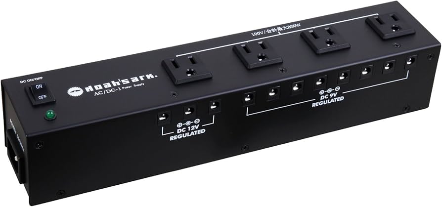 Amazon | Noah'sark ノアズアーク パワーサプライ AC/DC-1 | 機材用