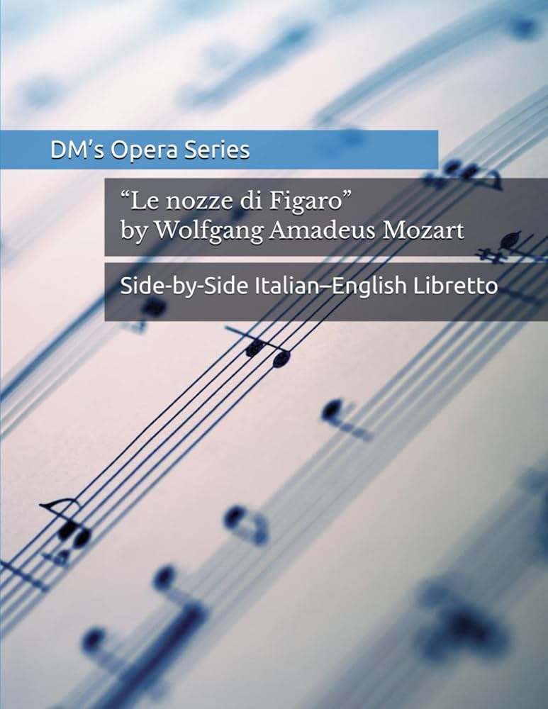 Le nozze di Figaro / The Marriage of Figaro: Opera Libretto with