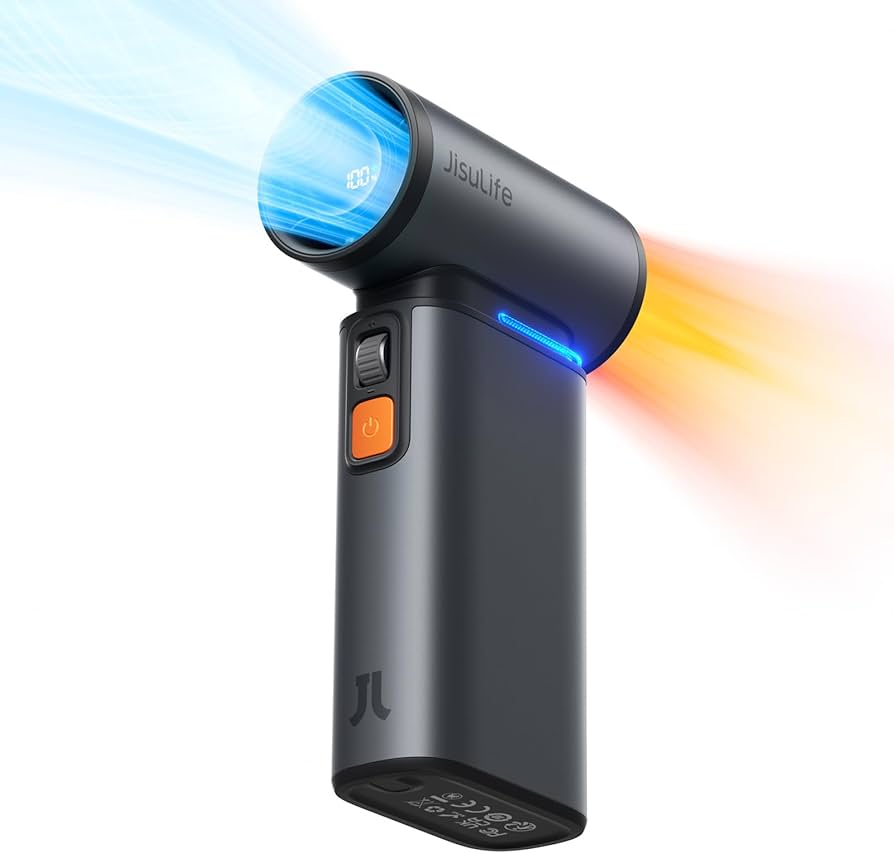 Amazon.co.jp: JISULIFE 2 in 1 多機能 ハンディファン 小型扇風機