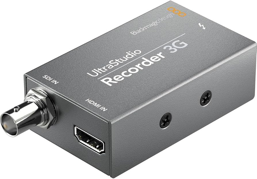 Amazon.com: Blackmagic Design UltraStudio Recorder 3G (BM