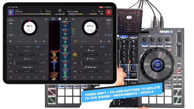 Amazon.com: Reloop Mixon 8 Pro 4-Channel DJ Controller, Black