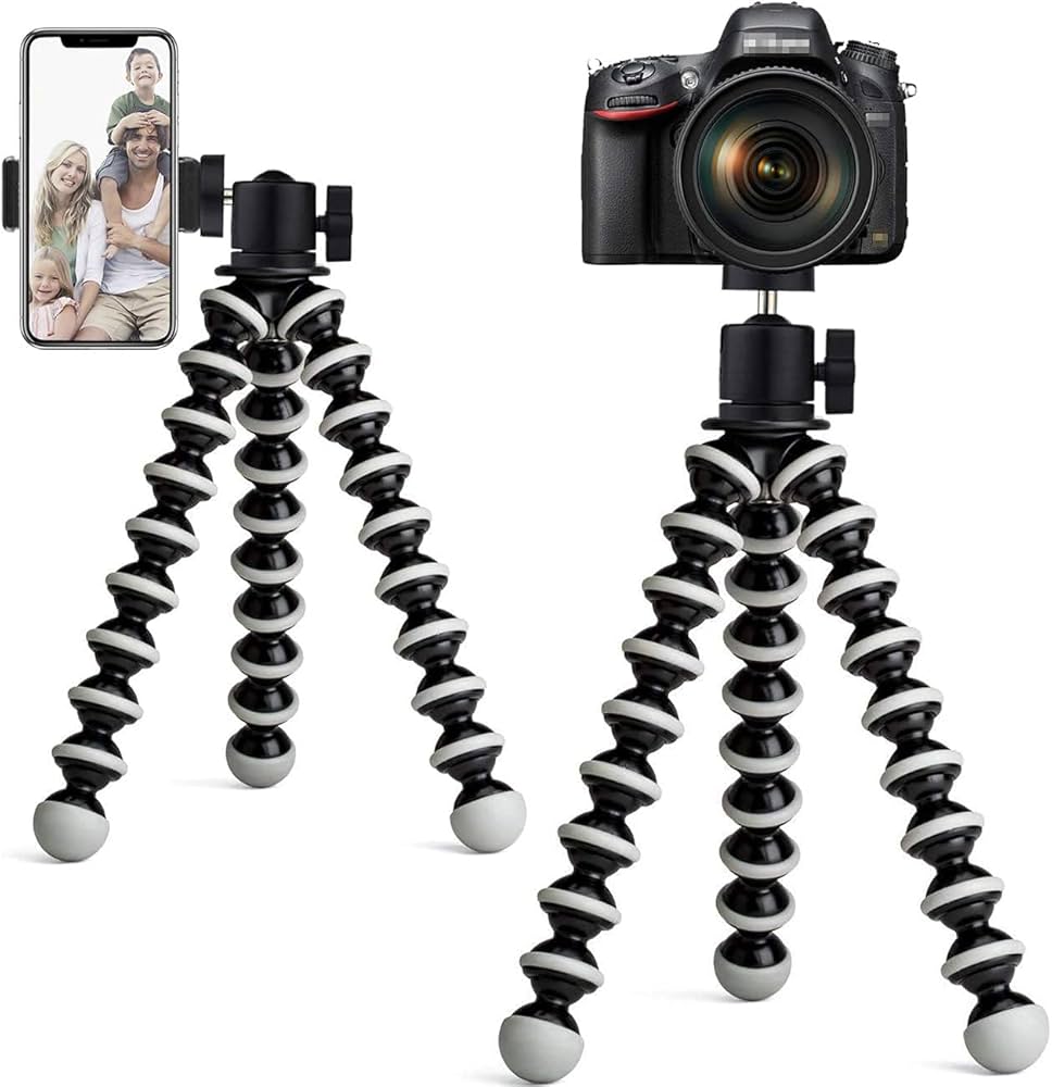 Amazon | くねくね三脚 自由雲台 フレキシブル三脚 一眼レフ 三脚