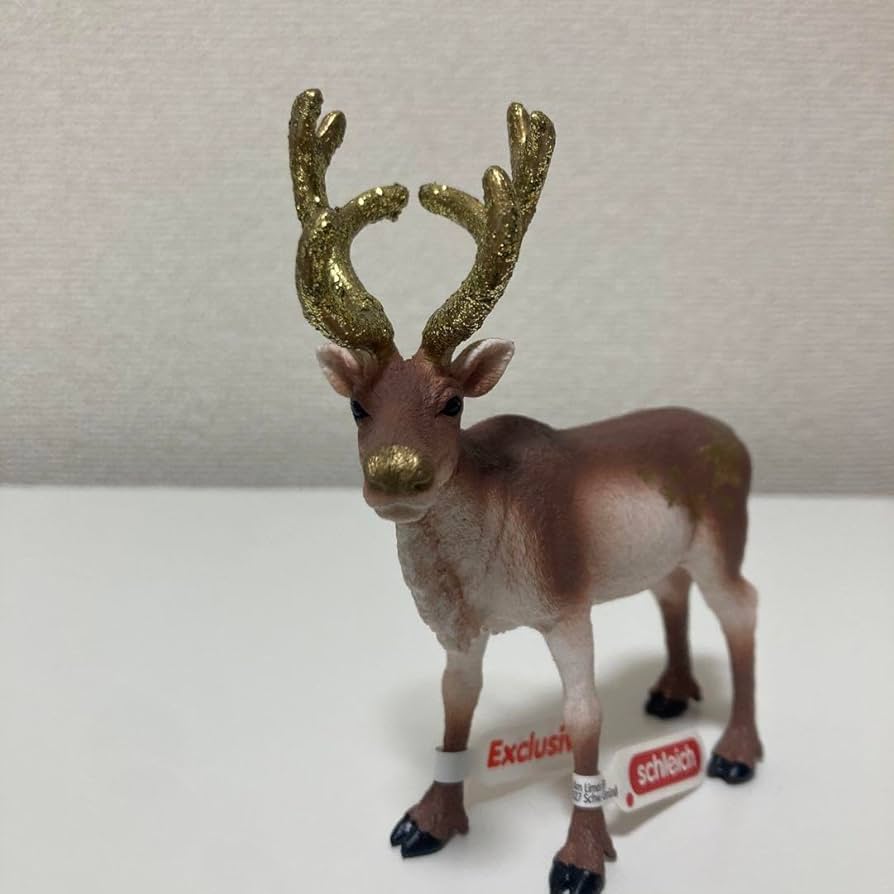 Amazon.co.jp: シュライヒ 2023年 クリスマス 限定 トナカイ : おもちゃ