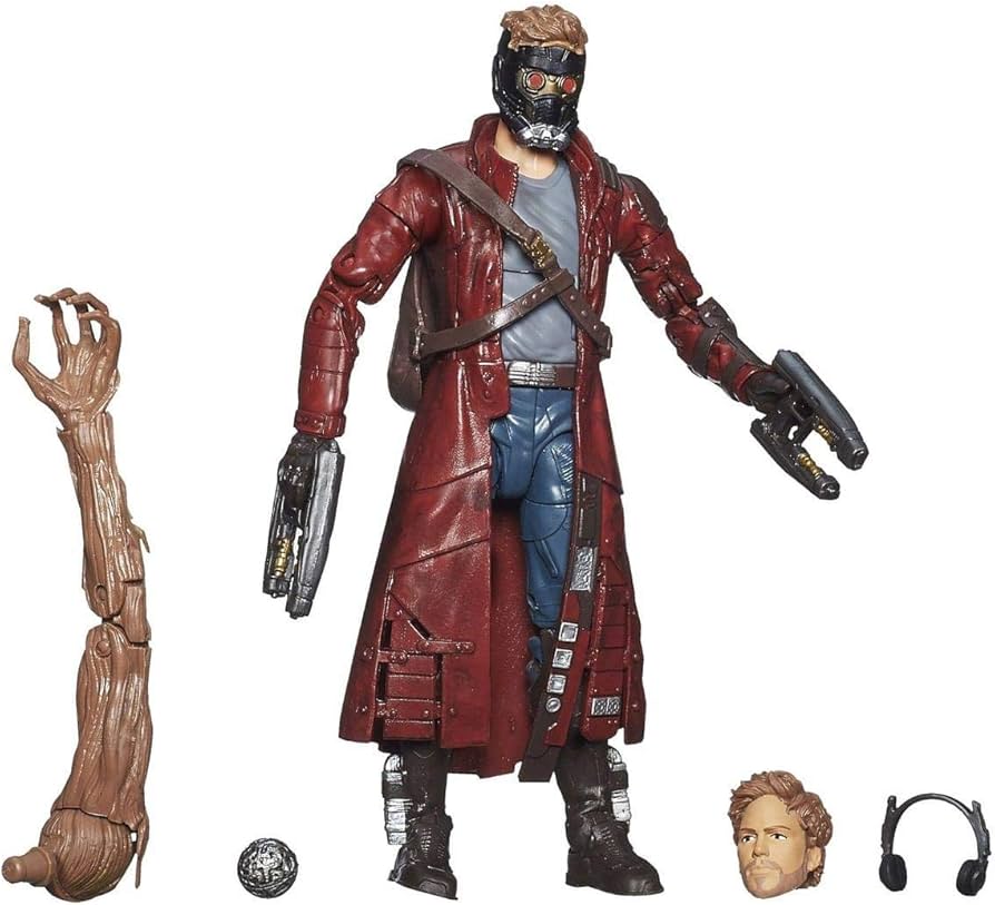 Amazon.com: Marvel Guardians of The Galaxy Star-Lord Figure, 6