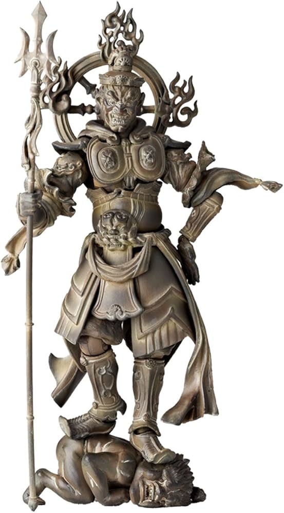 Amazon | リボルテックタケヤ005EX 持国天 木調版 ノンスケール