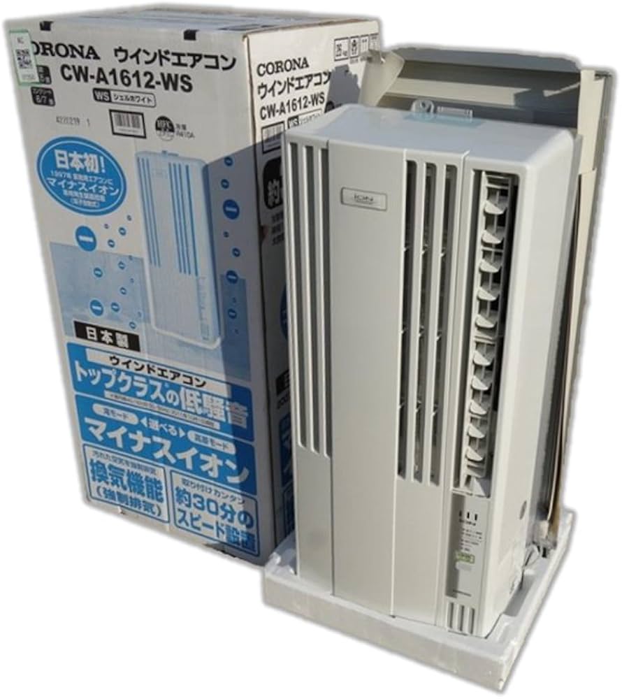 Amazon | コロナ ウインドエアコン(冷房専用タイプ) シェルホワイト CW