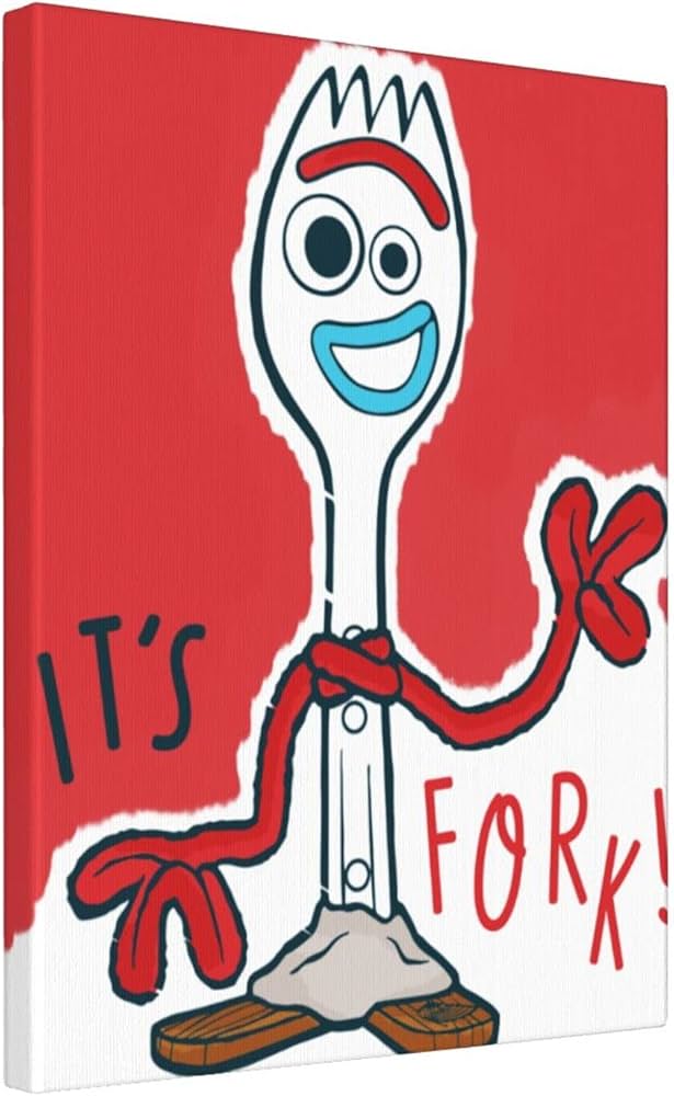 Amazon.co.jp: トイストーリー フォーキー アニメ ポスター アート