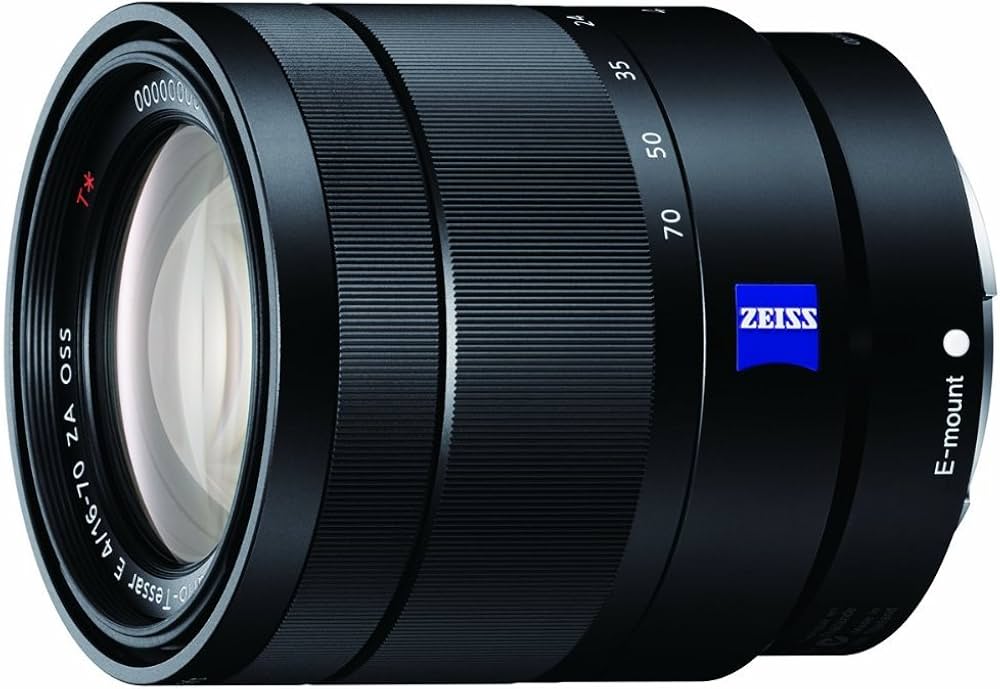 Sony SEL1670Z Vario-Tessar T E 16-70mm F4 ZA OSS (Black) : SONY