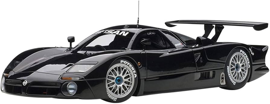 Amazon | AUTOart 1/18 日産 R390 GT1 1998年 (ブラック) | ミニカー