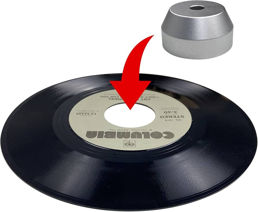 Amazon | レコードアダプター EPアダプター 7インチ レコード用