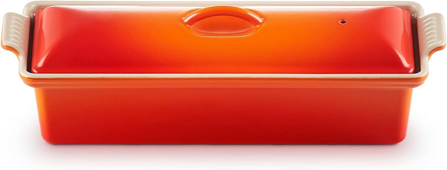 Amazon｜ルクルーゼ テリーヌ レクタ 32cm 鋳物 ホーロー 耐熱容器