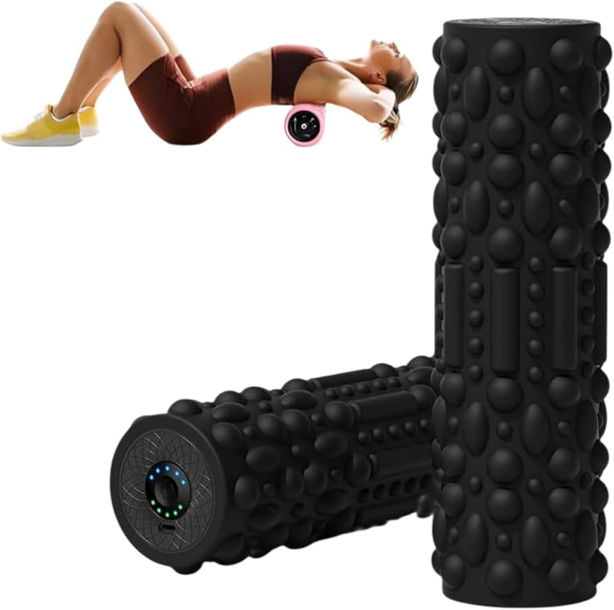 Amazon | 電動フォームローラー 充電式 5段階調整可能な強度 電動式筋