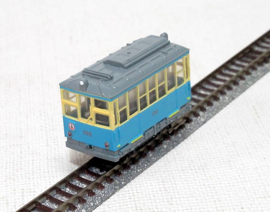 Amazon.co.jp: 箱根登山鉄道 モハ2形108号車 青塗装 鉄コレ動力