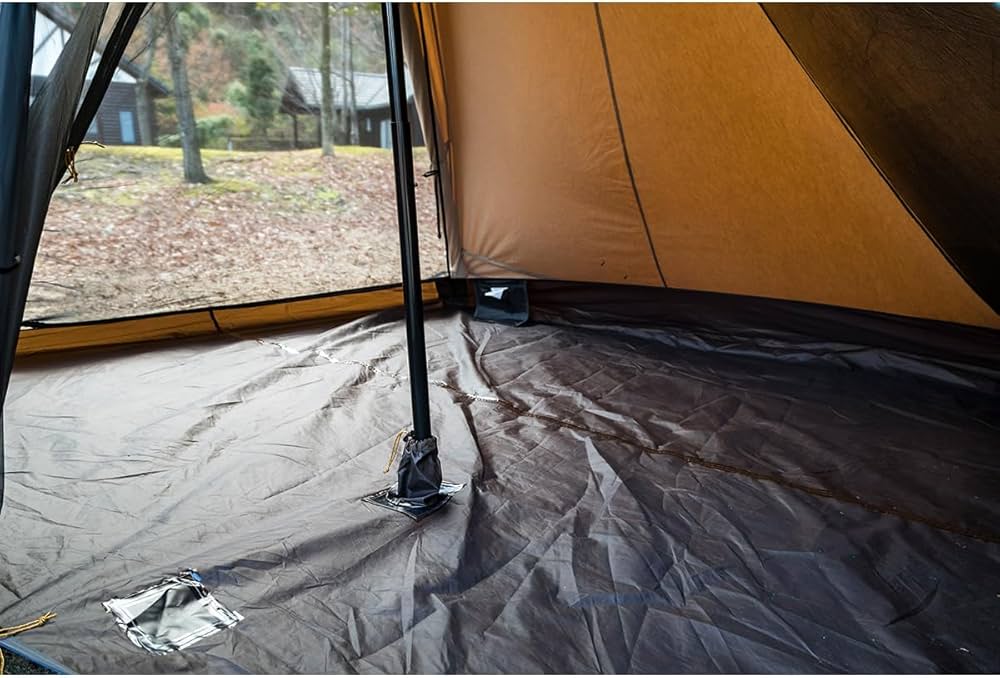 Amazon | [ビジョンピークス] ワンポールテント 1～3人用 TCティピ