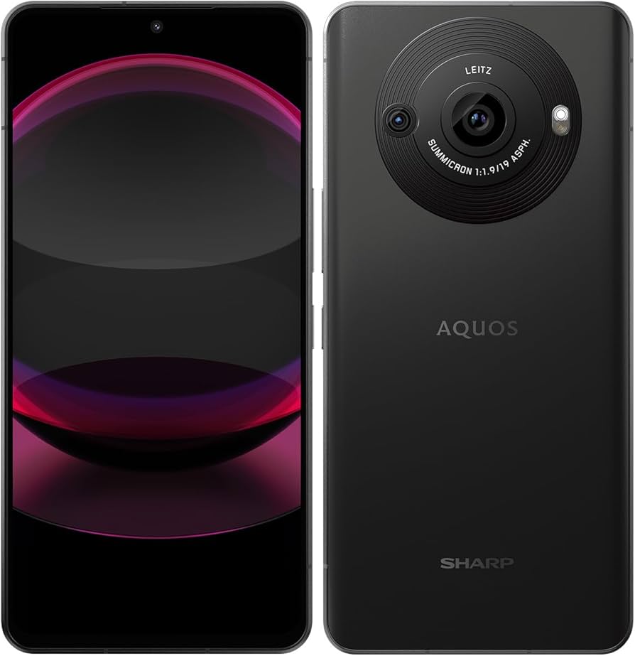 Amazon | AQUOS R8 pro SH-R80P ブラック 6.6型 12GB/256GB SIMフリー