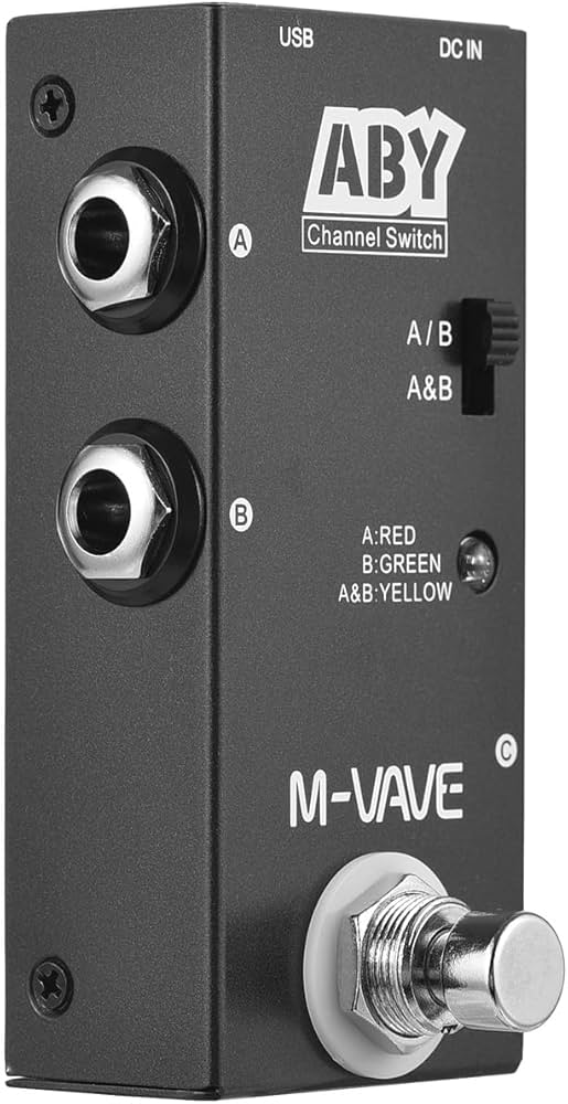 Amazon | Duangu ABY ラインセレクター AB スイッチ ミニギター