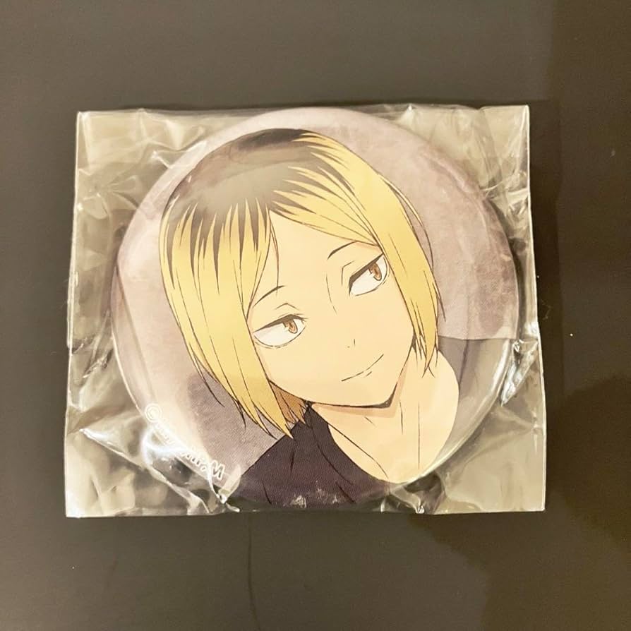 Amazon.co.jp: ハイキュー いただきます 缶バッジ 孤爪研磨 : おもちゃ