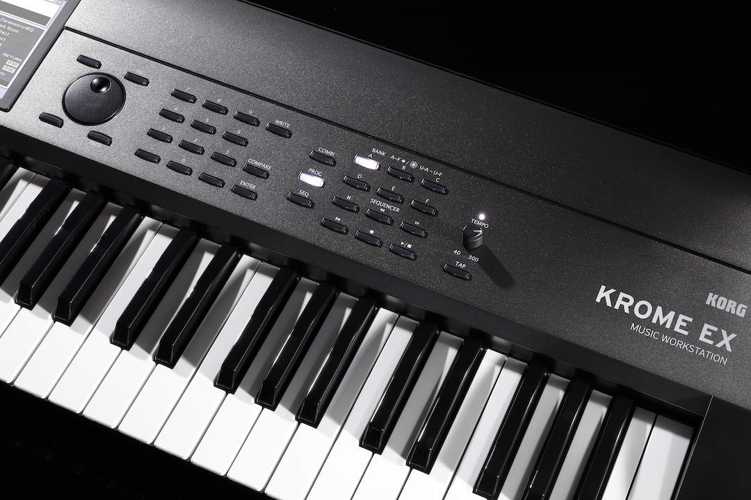 Amazon.co.jp: KORG キーボード シンセサイザー KROME EX クローム 73