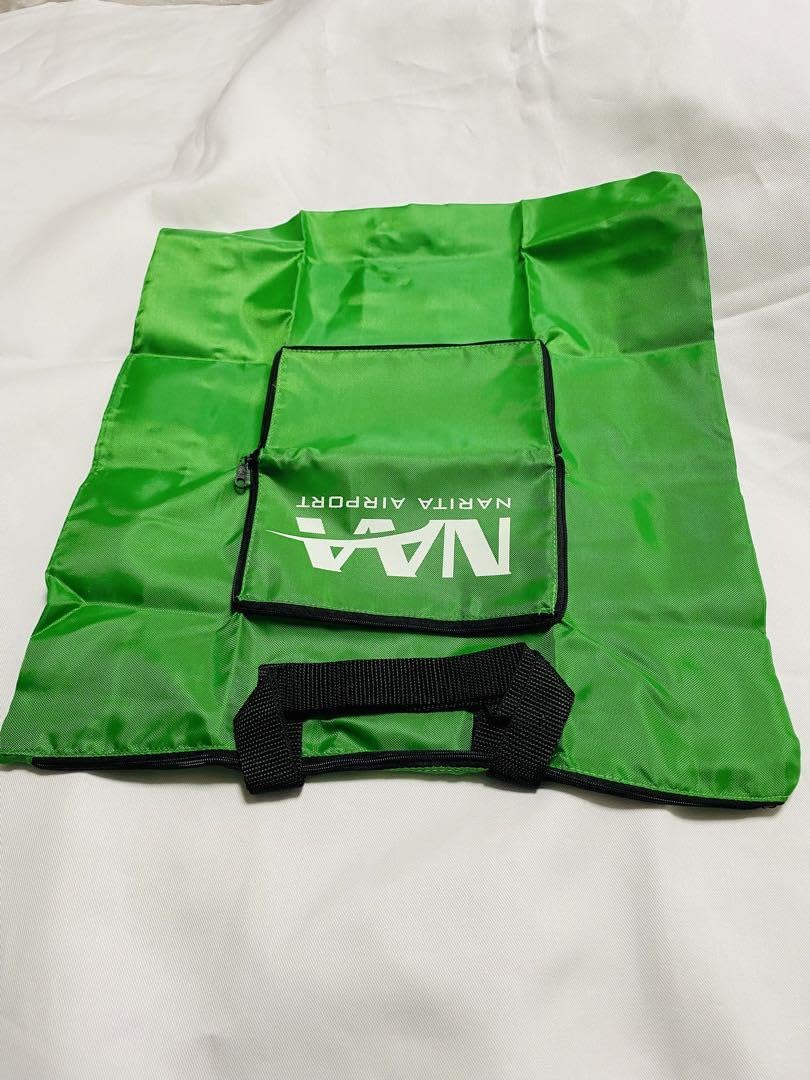 Amazon.co.jp: 成田空港 NAA 折り畳み ファスナー付き エコバッグ