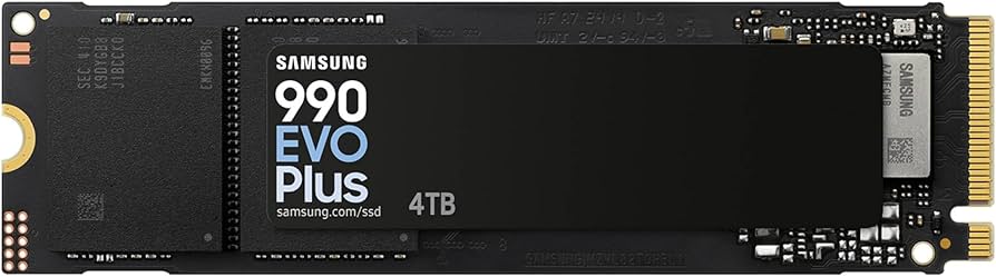 Amazon.com: Samsung 990 EVO Plus SSD 4TB, PCIe Gen 4x4 | Gen 5x2 M