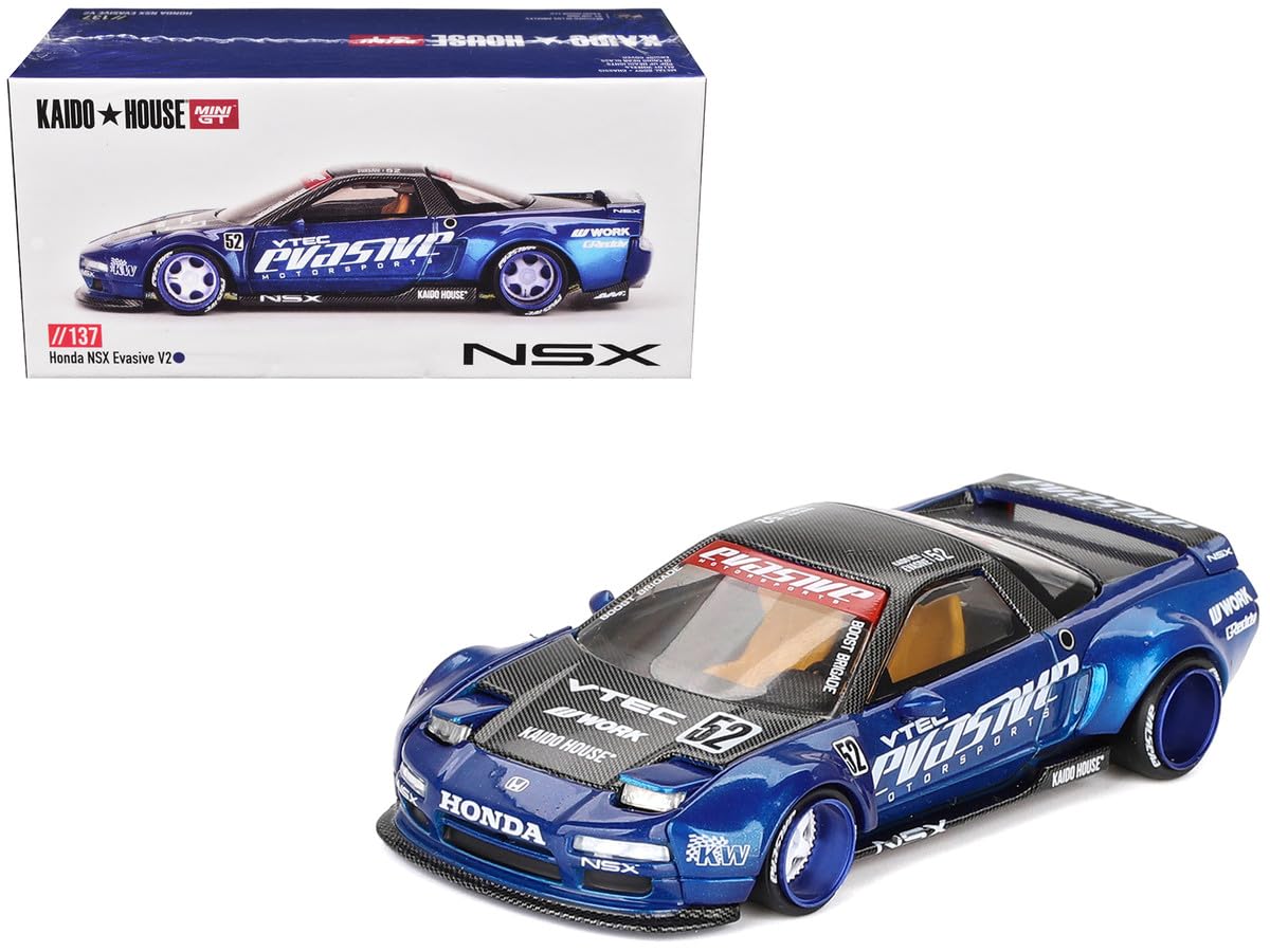 1:64 Scale Diecast Model Car Compatible with Kaido House Honda NSX