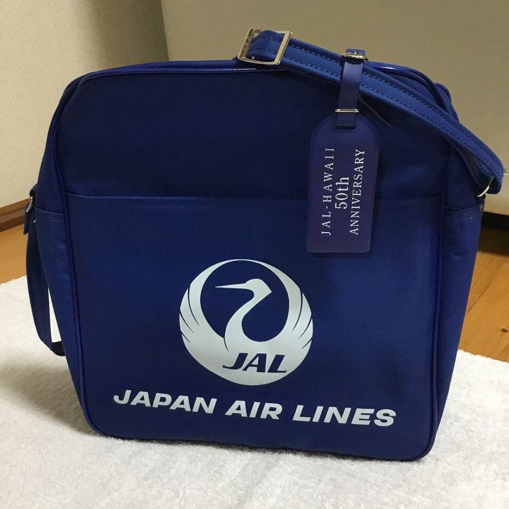 Amazon.co.jp: JALバッグ ハワイ就航50周年記念復刻フライトバッグ