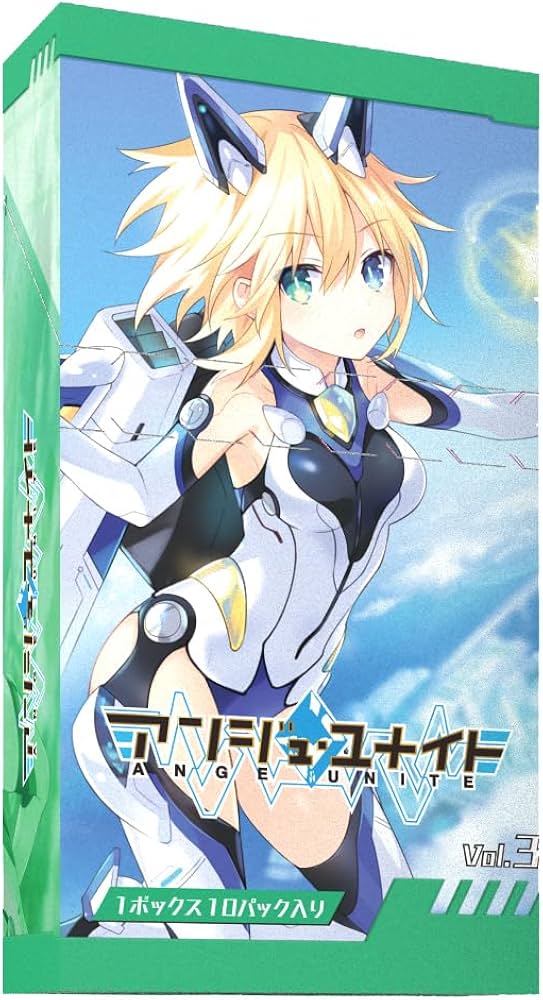 アンジュユナイト 1弾 黒赤白緑ほぼ3コン ブリリアントパック アンジュ