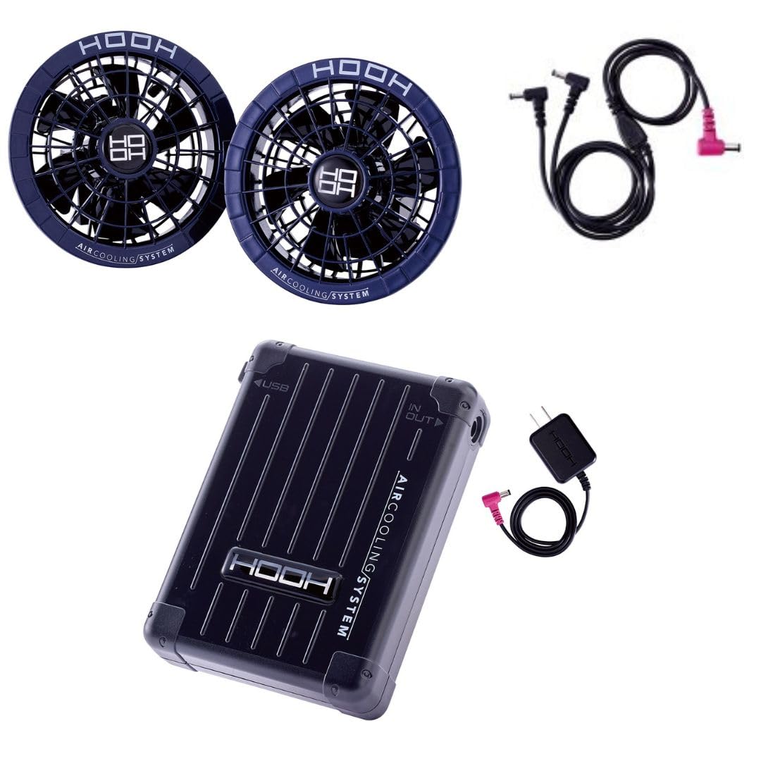 Amazon.co.jp: HOOH V2801 バッテリーセット＋V2802 ファンケーブル