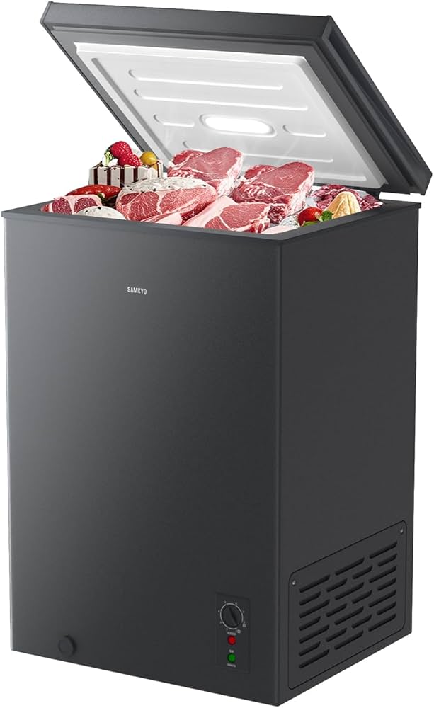 Amazon | SAMKYO 冷凍庫 100L 上開き式 家庭用 チェストフリーザー