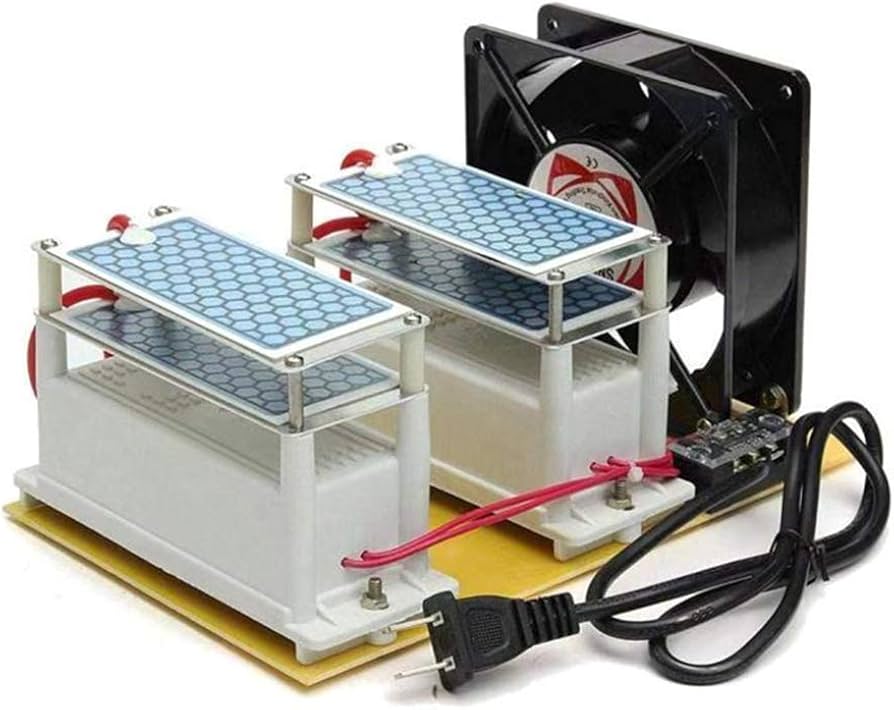 Amazon | オゾン発生器 20g/h 空気清浄機 ファン付き ダブルセラミック