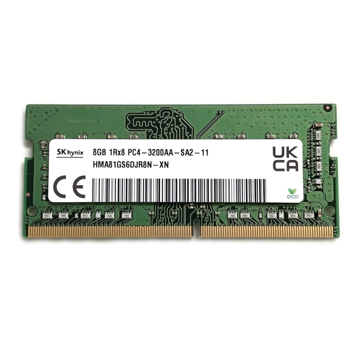 SK Hynix 8GB SODIMM DDR4 3200 PC4 1Rx8 HMA81GS6DJR8N-XN SO-DIMM