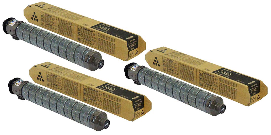 Amazon | RICOH MPトナーキット ブラック C1803 純正 3本 | リコー