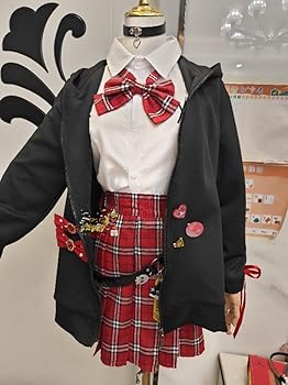 Amazon.co.jp: TKSYS☆沙花叉クロエ コスプレ衣装 （ウィッグ 靴別売り