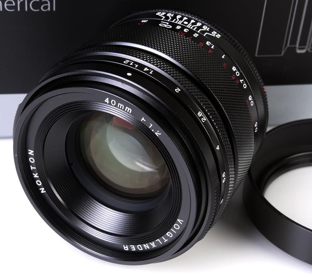 Amazon.com : Voigtlander RF 40mm F1.2 Nokton Aspherical Lens