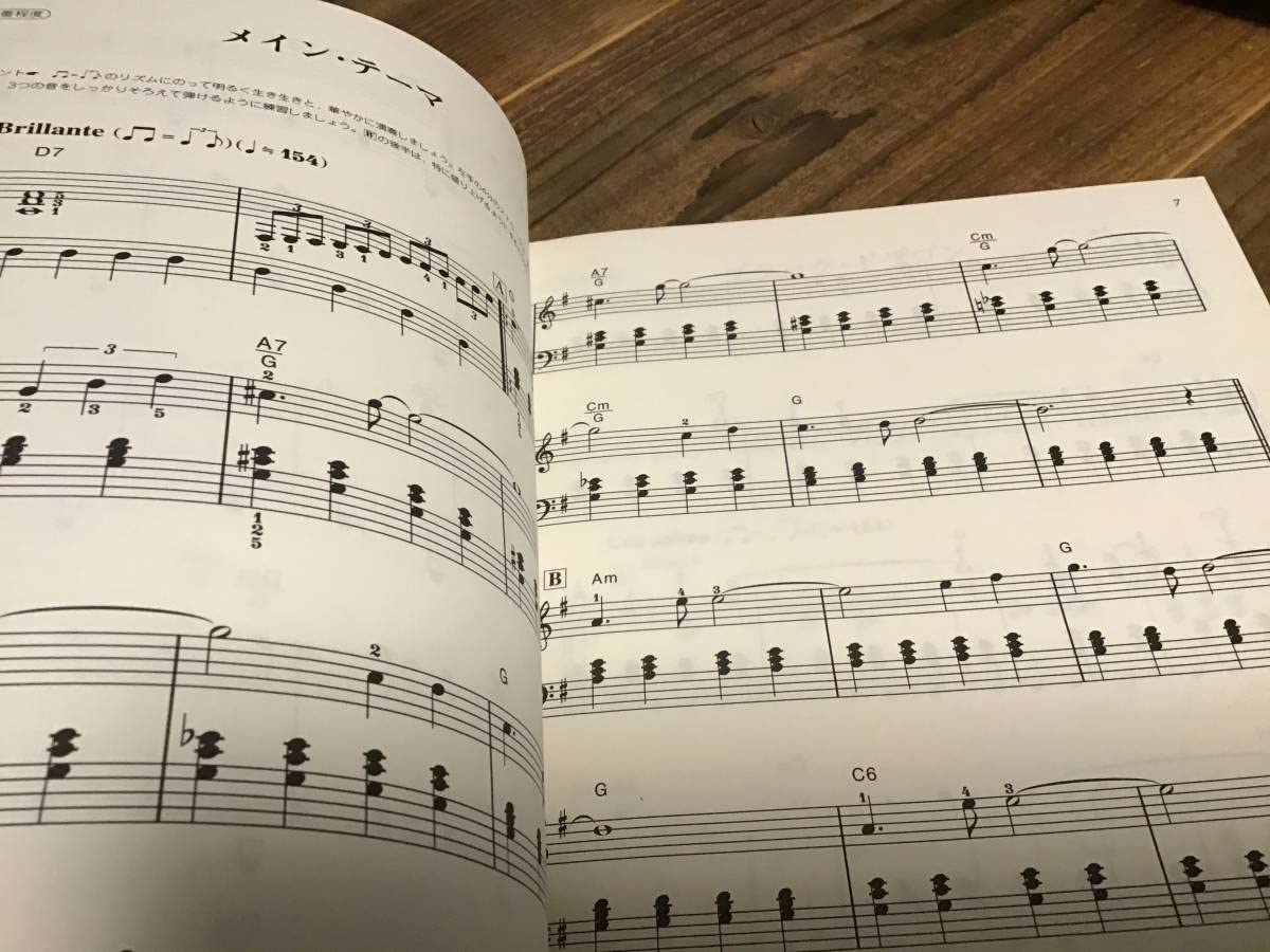 ☆良好/楽譜/ワルキューレの伝説/ピアノソロアレンジ/ゲーム