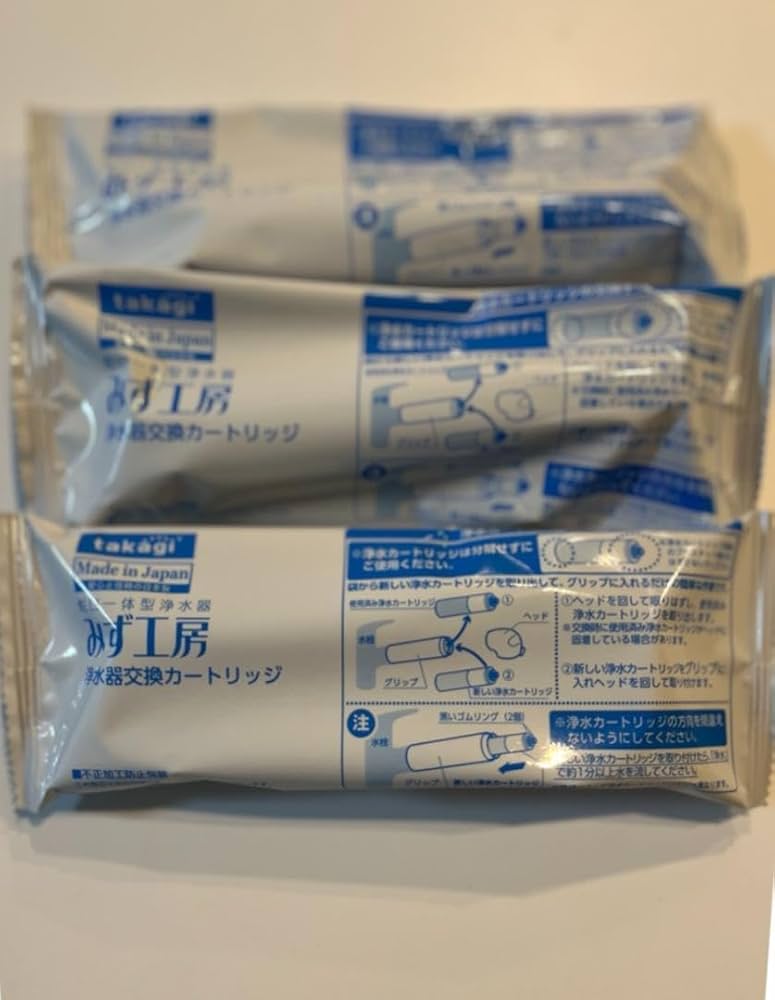 Amazon.co.jp: タカギ みず工房 浄水器交換カートリッジ JC0037 3本