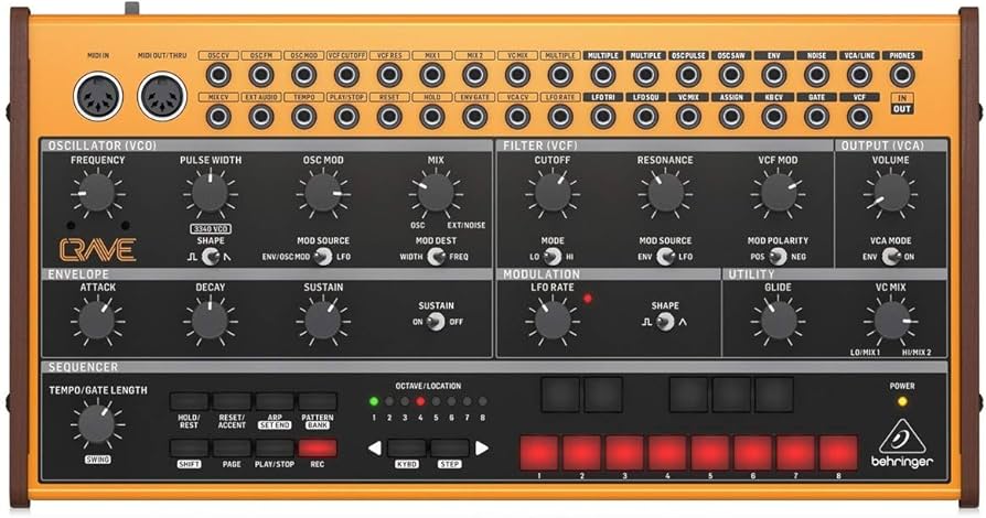 Amazon.co.jp: ベリンガー アナログセミモジュラーシンセサイザー