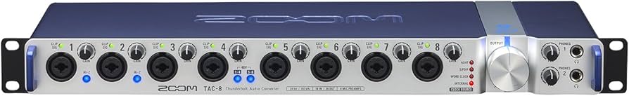Amazon.com: Zoom TAC-8 Thunderbolt Audio Interface : Musical