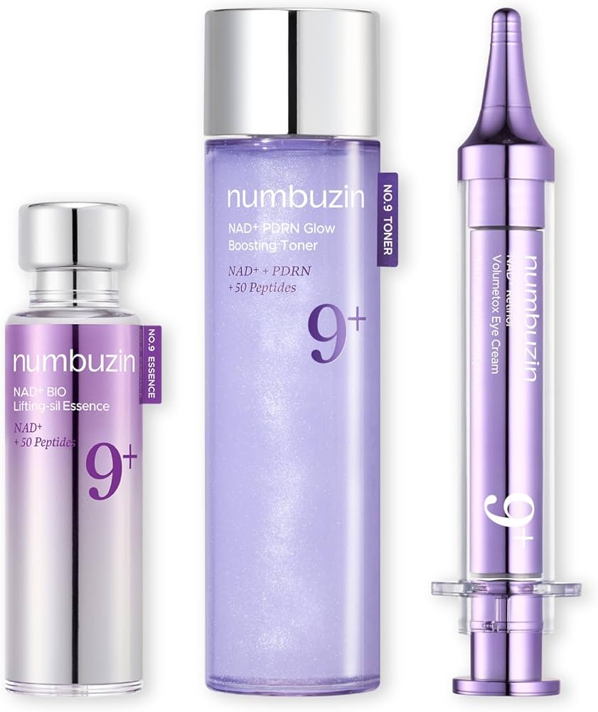 Amazon.com: numbuzin No.9 NAD+ Bio-Lifting Trio | Complete Firming