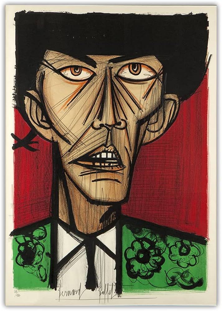 Amazon.co.jp: ベルナール・ビュッフェ ポスターと版画 ベルナール