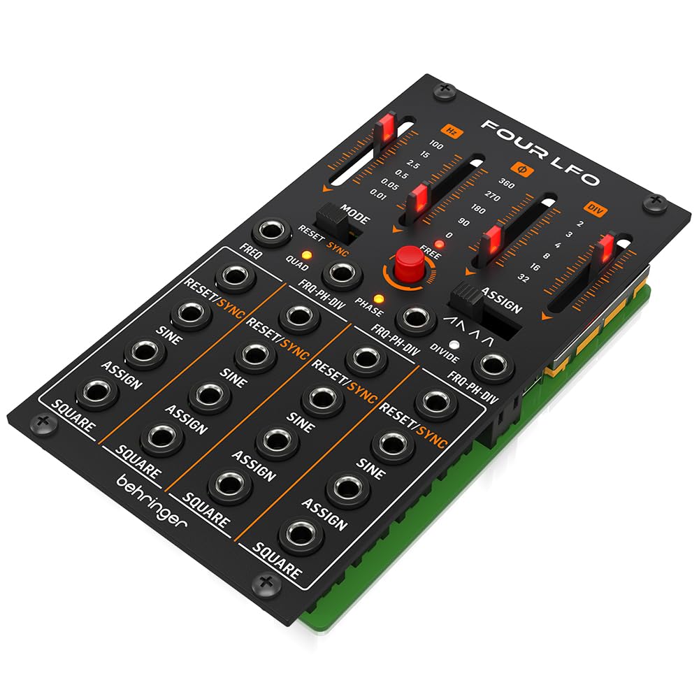 Amazon.com: Behringer FOUR LFO Quad LFO with Assignable Waveforms