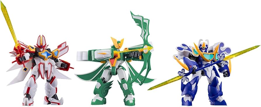 Amazon | MODEROID 魔動王グランゾート 光のスーパー三魔動王セット