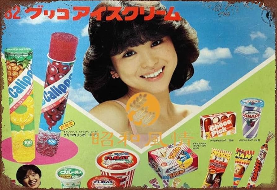Amazon.co.jp: 【昭和風情】昭和レトロ 松田聖子 ブリキ看板 ポスター