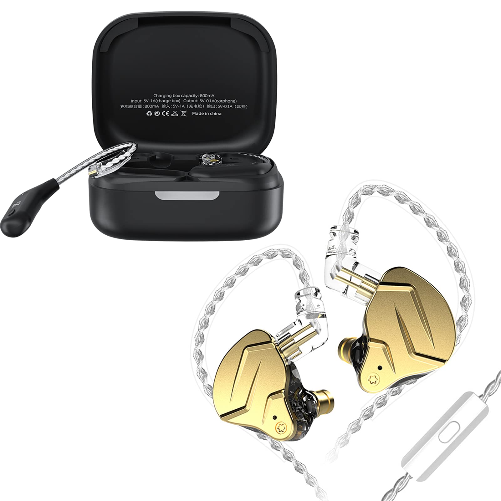 Amazon.com: KZ ZSN PRO X + KZ AZ09 Bluetooth 5.2 Module, KZ