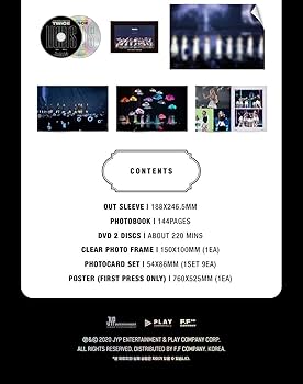 TWICE - TWICE WORLD TOUR 2019 TWICELIGHTS IN SEOUL DVD 2DISC+Photo